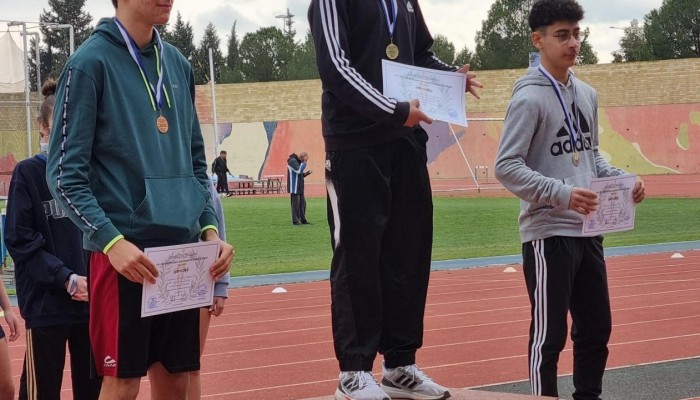 Dimitirs Mannaris - 3rd Place in High Jump